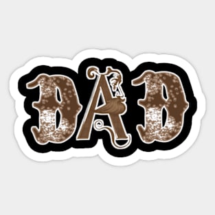 Best dad ever Sticker